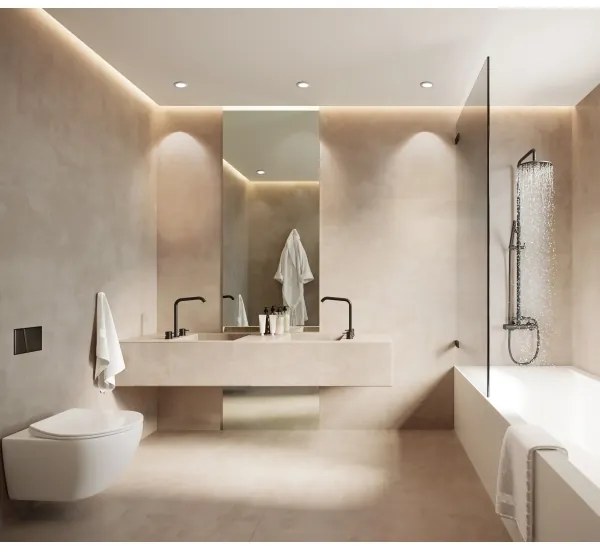 Eglo 900112 - LED Stmievateľné kúpeľňové svietidlo FUEVA-Z LED/5,4W/230V IP44