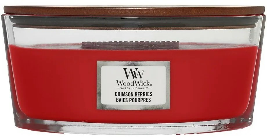 Voňavá sviečka WoodWick Ship Crimson Berries, 453g