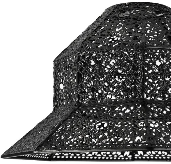 Náhradné tienidlo k lustru SAMIRA E27 pr. 33 cm čierna