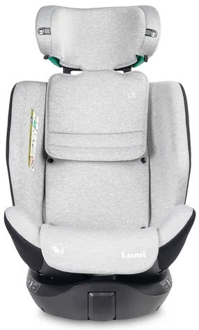 CARETERO AUTOSEDAČKA LUMI I-SIZE LIGHT GREY (40-150 cm)