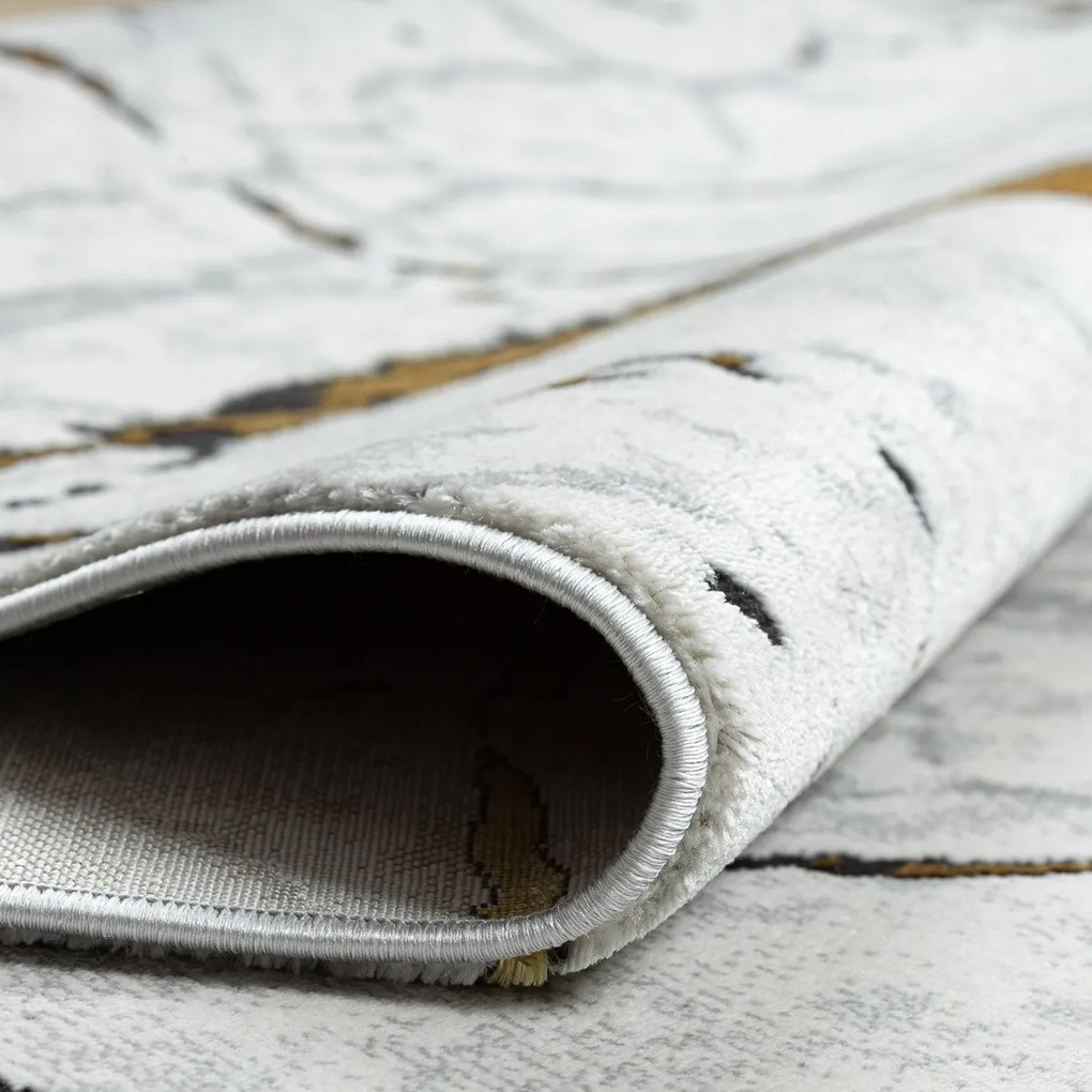 Kusový koberec Allure 1963 white/gold, 200x290, biela, kancelária, Dywany Łuszczów