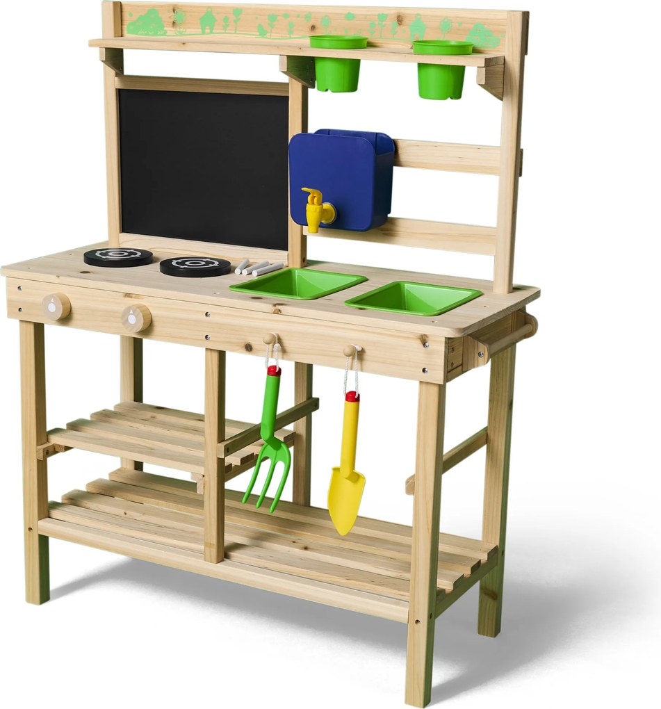 lupilu®  Detská drevená kuchynka do exteriéru  (100400057)