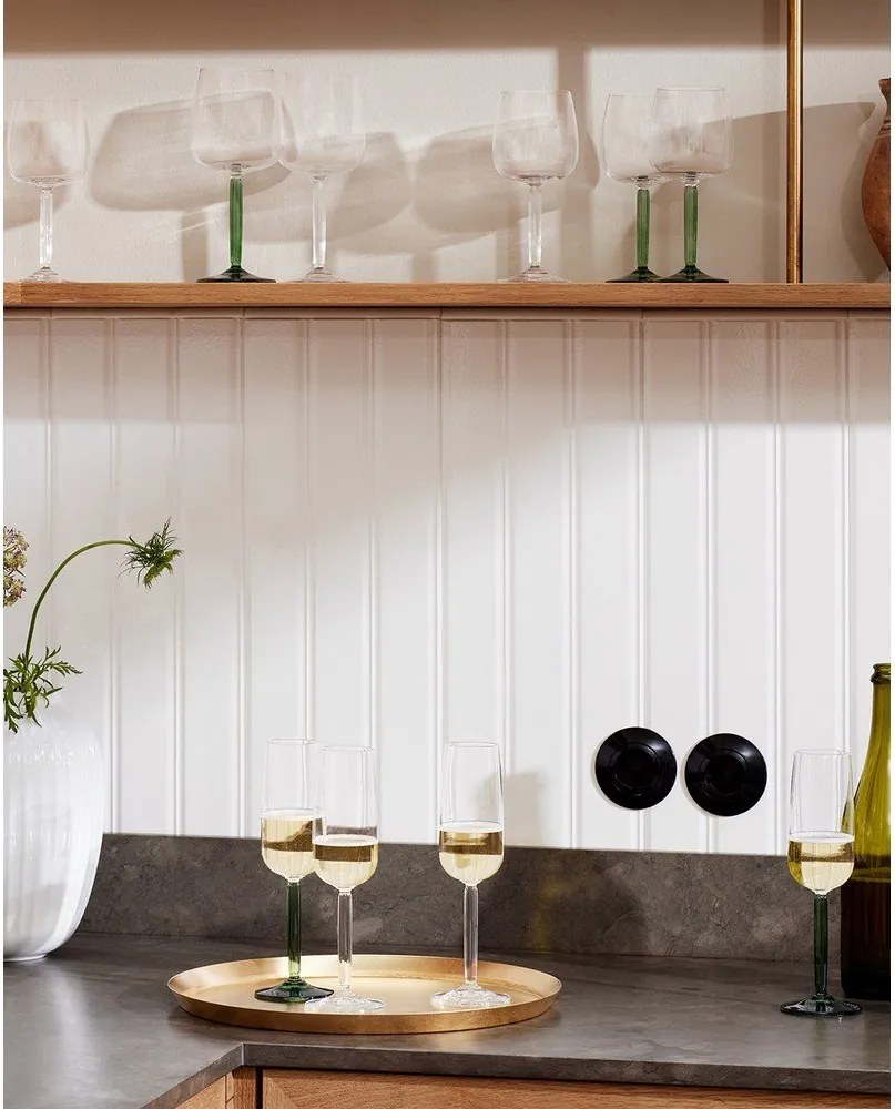 Poháre v súprave 2 ks na sekt 240 ml Hammershøi – Kähler Design