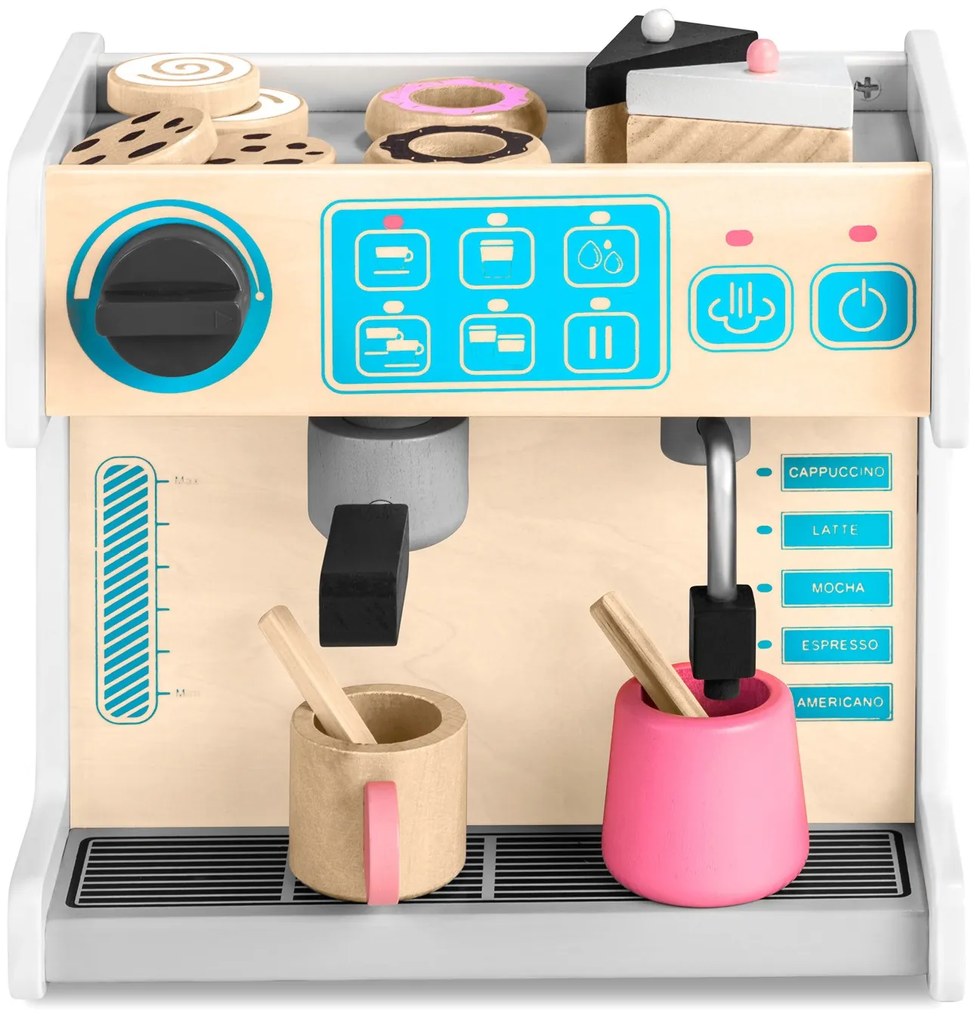 Cukráreň s kávovarom Ricokids 785101 biela