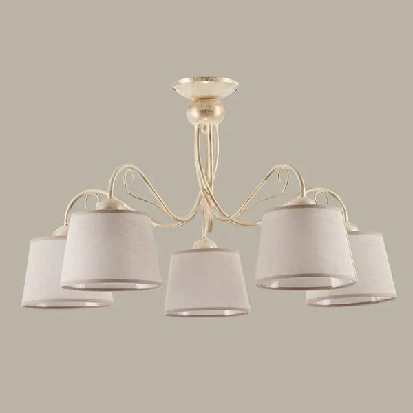 Jupiter 1358 - KM 5 PE - Stropné svietidlo KAMELIA 5xE27/60W/230V