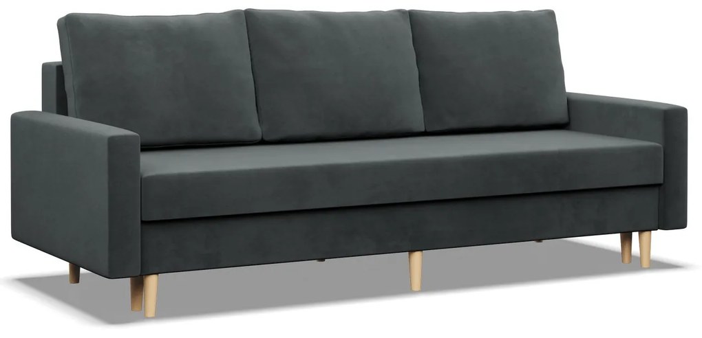 Veľká rozkladacia pohovka ETNA Sivá