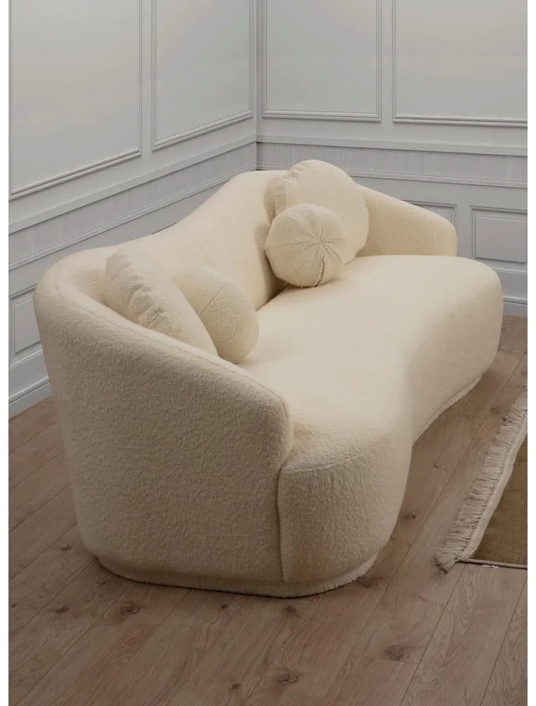 Krémová pohovka 225 cm Ancona – Artie