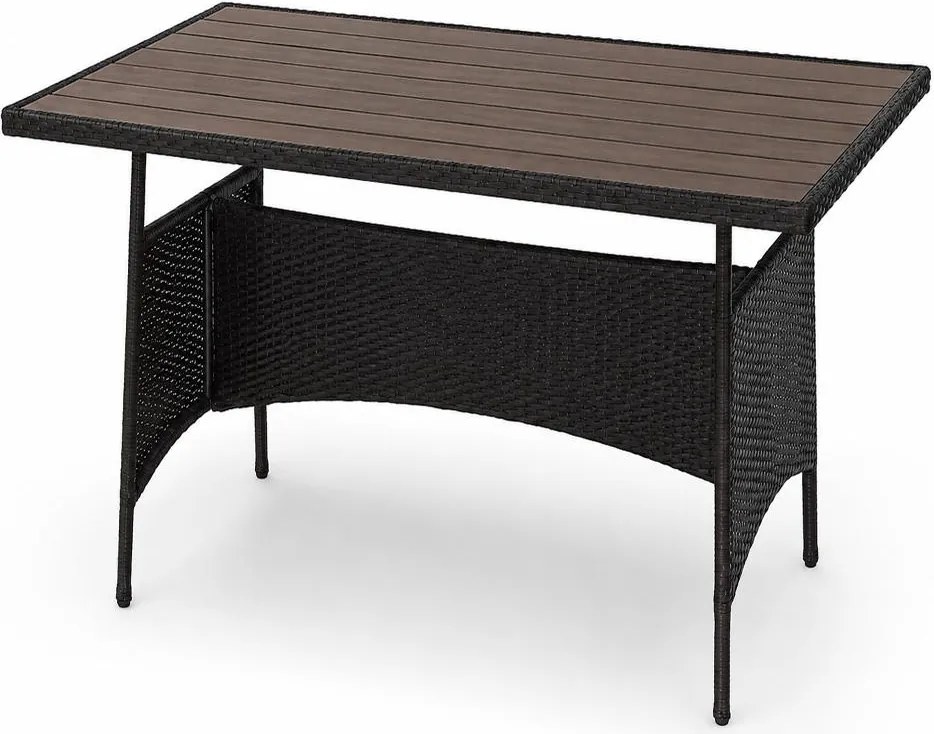 Záhradný jedálenský set AVENBERG TAVOLO, hnedá