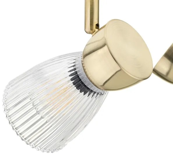 Bodové svietidlo BEST 2xE14/40W/230V zlatá