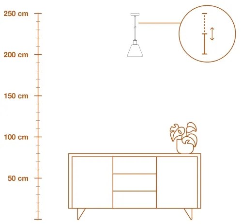 Ledvance - Luster na lanku DECOR RAFFIA 1xE27/15W/230V rafia