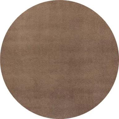 Hanse Home Collection koberce Kusový koberec Fancy 103008 Braun - hnedý kruh - 133x133 (priemer) kruh cm