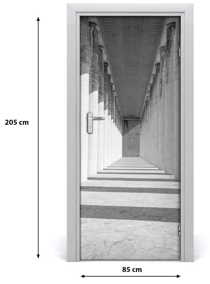 Fototapeta samolepiace na dvere chodba 85x205 cm