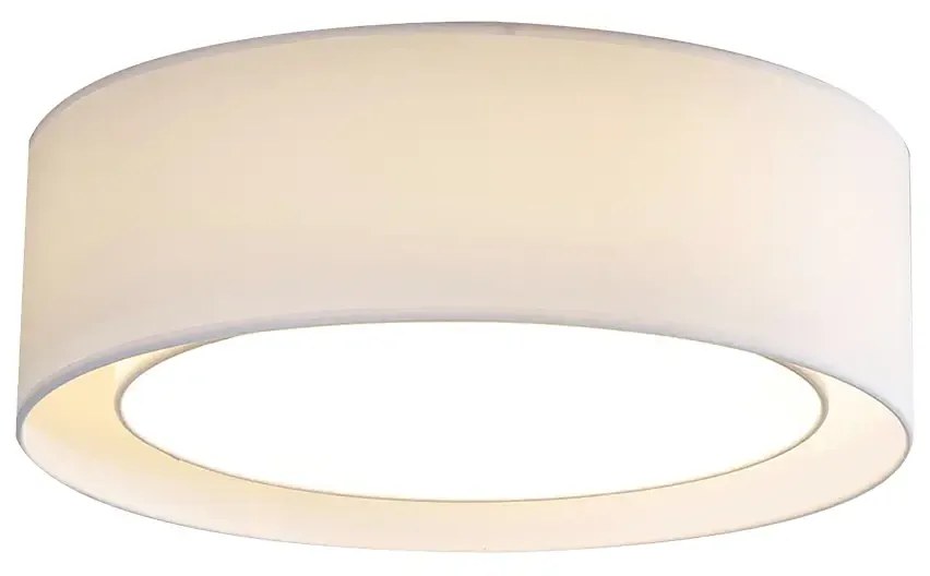 Minimalistické stropné svietidlo Milo XL biele
