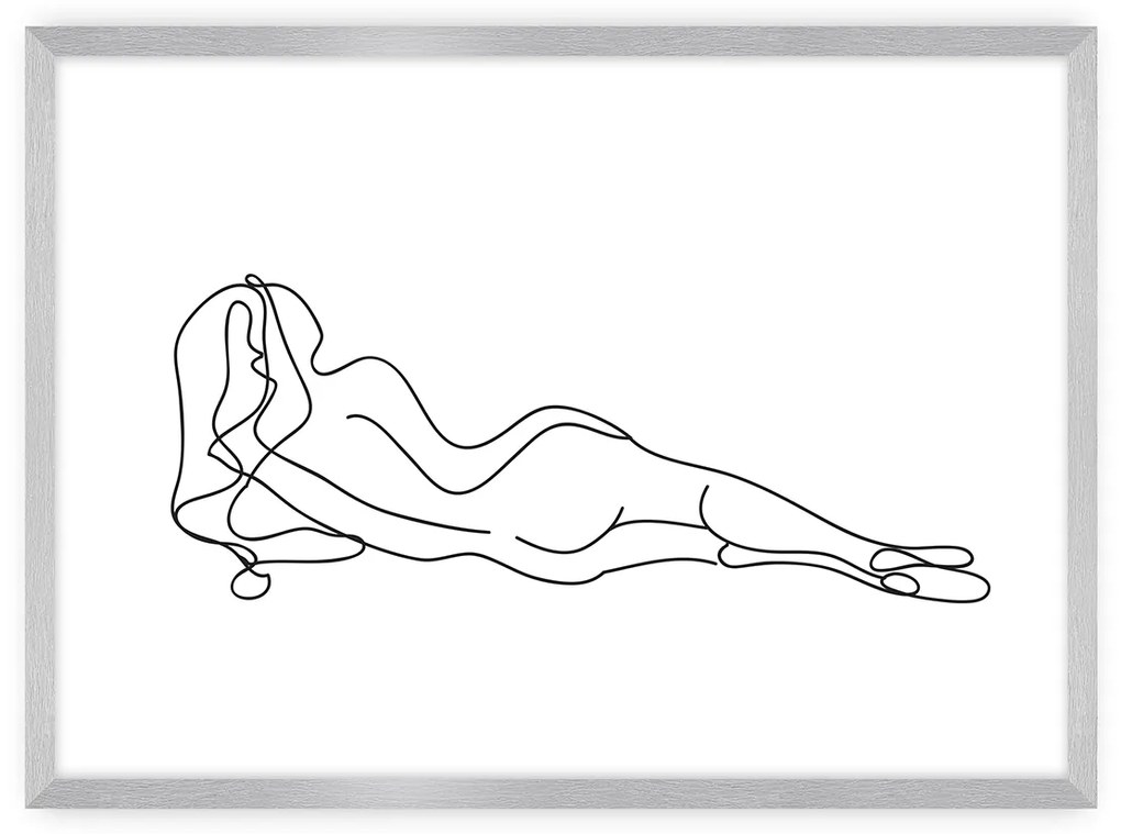 Plagát Figure Line III