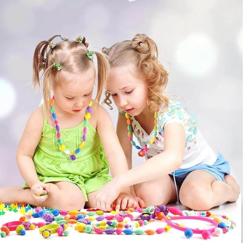 GFT Detské farebné korálky - malé balenie