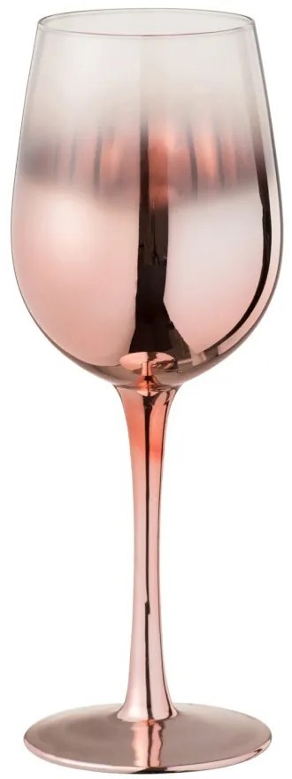 Pohárik na víno Copper Glass - Ø 8*22 cm