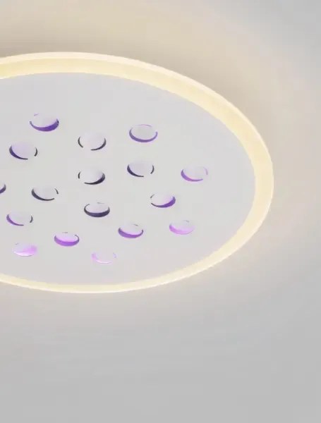Moderné stropné svietidlo Astraeus RGB 45 s diaľkovým ovládaním