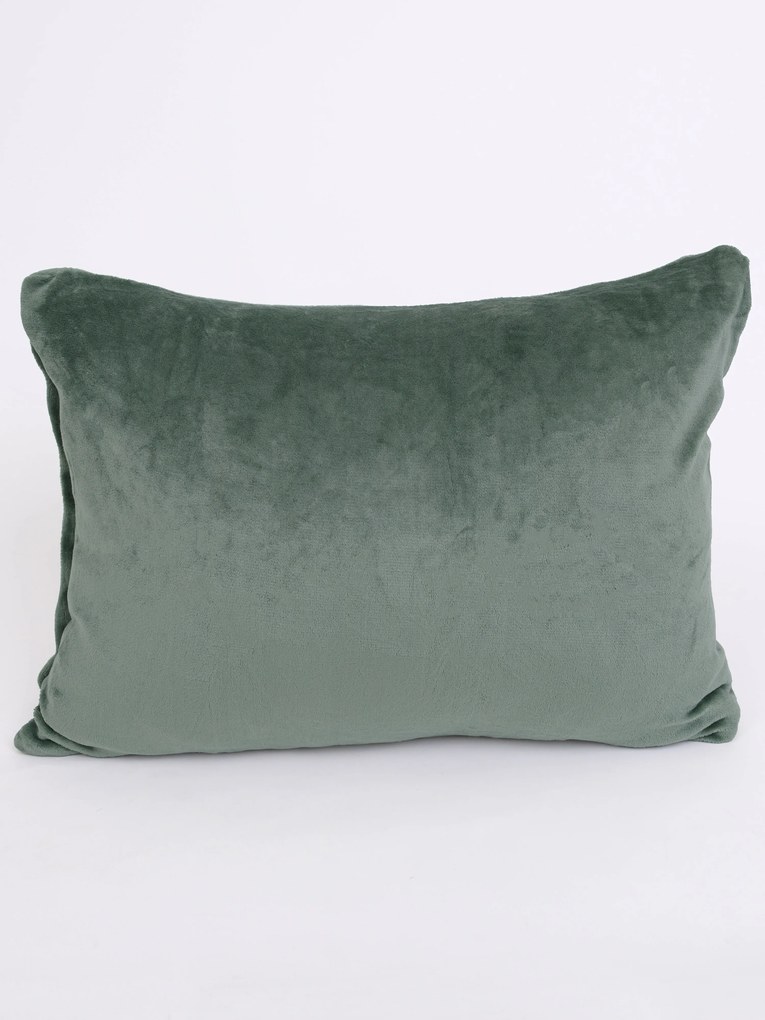 Obliečka na vankúš mikroplyš 50 × 70 cm – Laura olivová