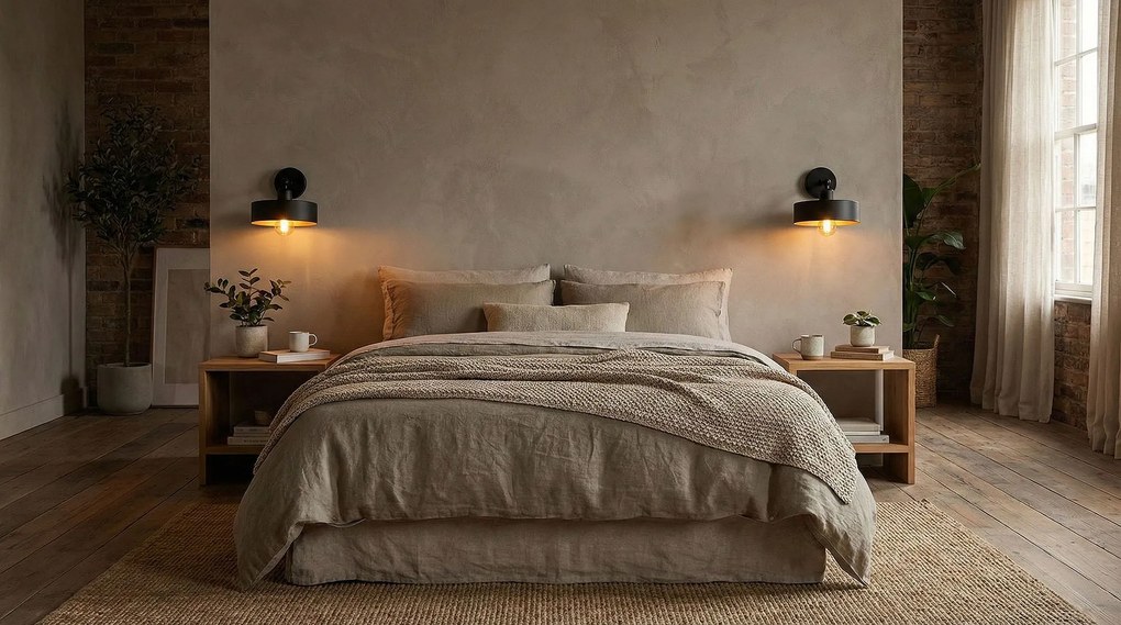 Toolight Toolight, nástenné svietidlo 1xE27 APP1332-1W, čierna-zlatá, OSW-00948