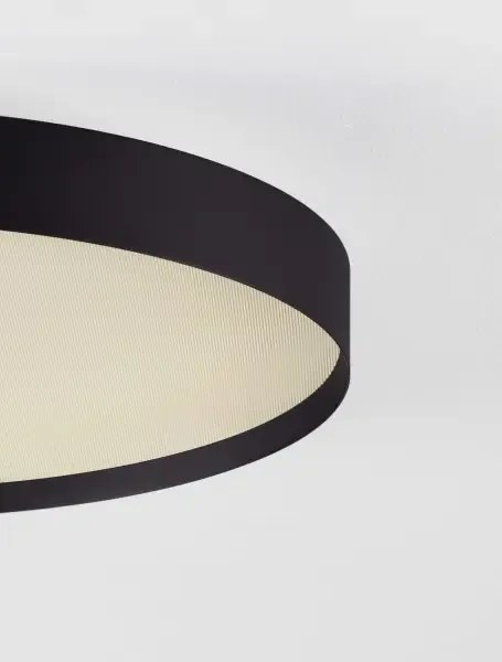 LED stmievateľné čierne moderné stropné svietidlo Roi 50