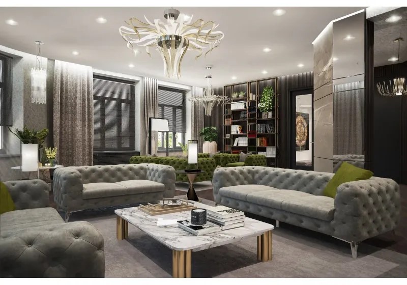 POHOVKA CHESTERFIELD LARISSA ZAMATOVÁ LÁTKA 2 MIESTNÁ