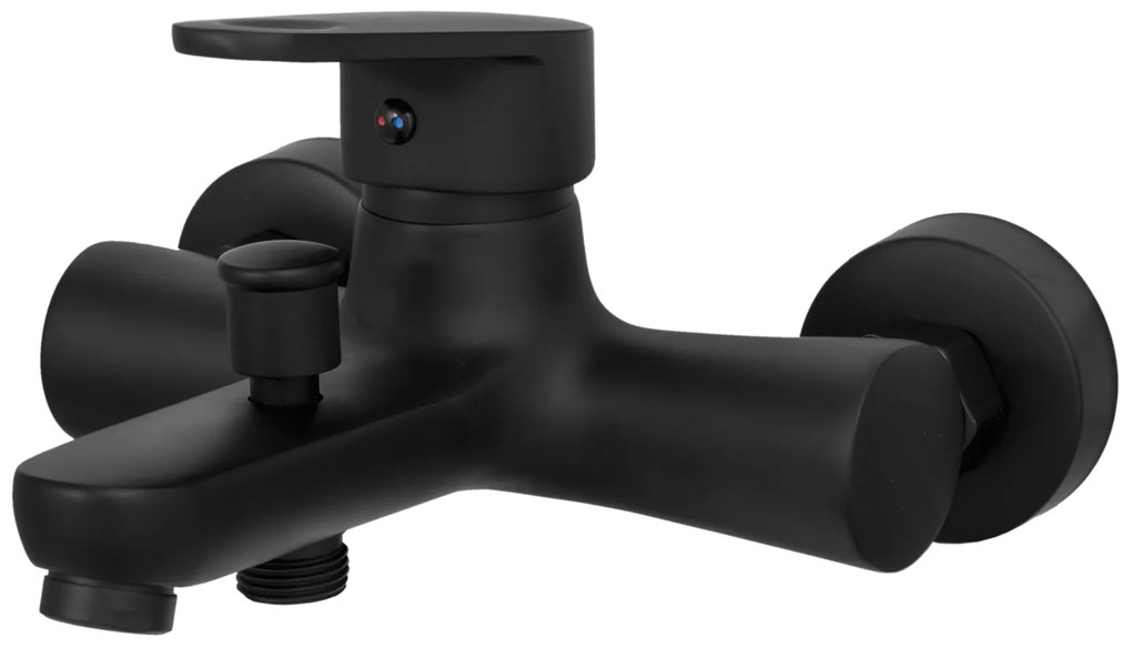 Gamma Cobi, nástenná vaňová batéria, čierna matná, GMA-BCIW-BK