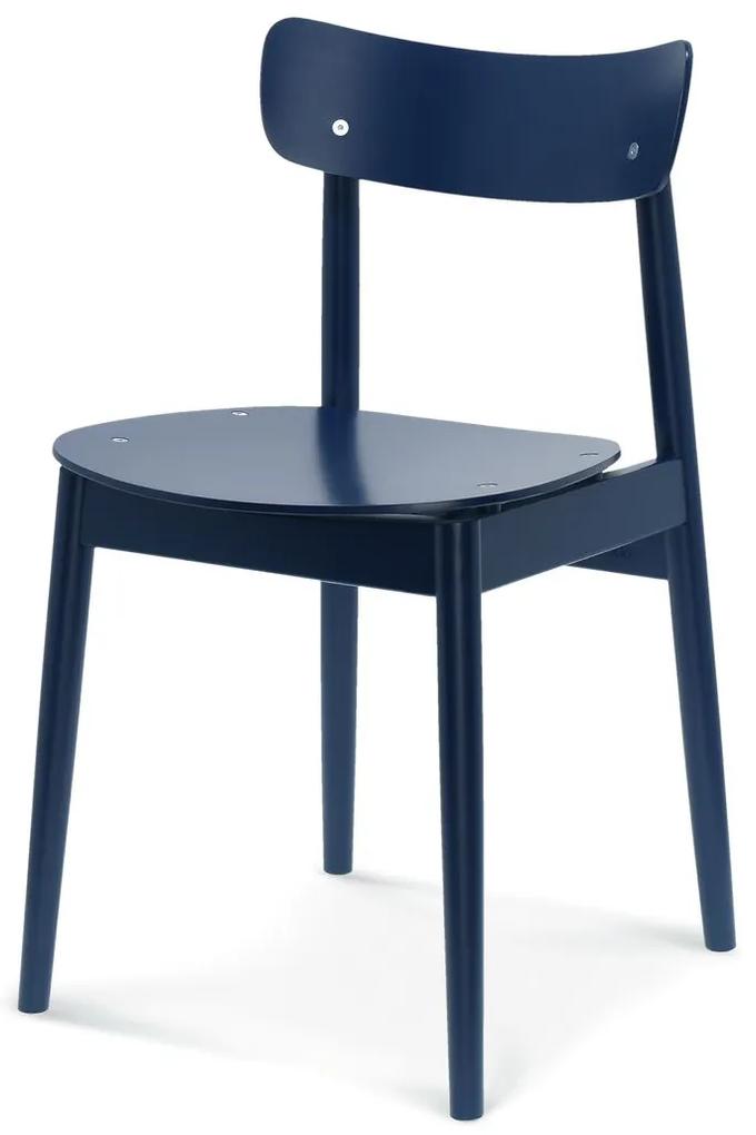 FAMEG Nopp - A-1803 - jedálenská stolička Farba dreva: buk štandard, Čalúnenie: koža L1