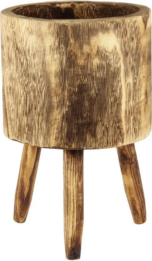 XXXLutz KVETINÁČ drevo, 24/38/24 cm - Kvety & kvetináče - 001131022901