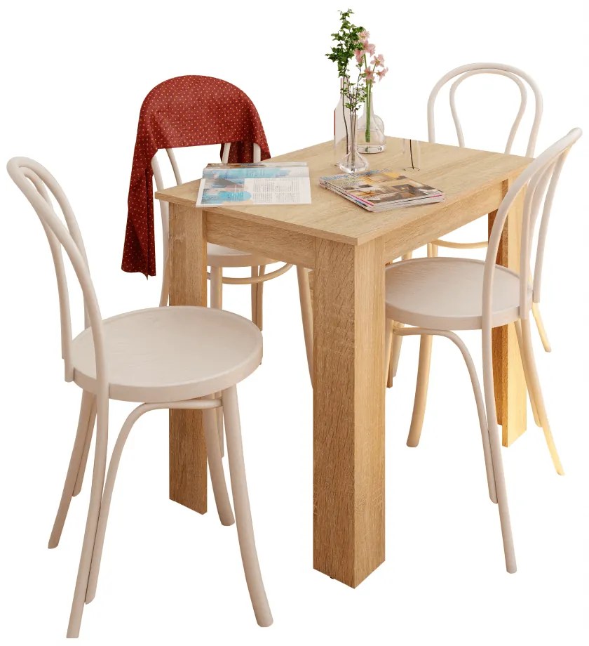 Jedálenský stôl TARINIO, dub Sonoma