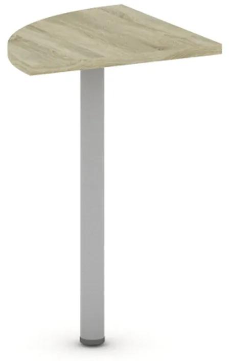 Spojovací stolík MIRELLI A+, 800 x 800 x 750 mm, biela
