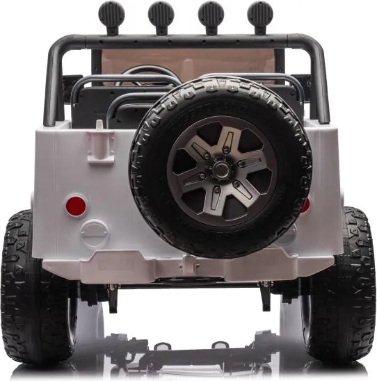 LEAN CARS Elektrické autíčko JH-102 4x4, biele