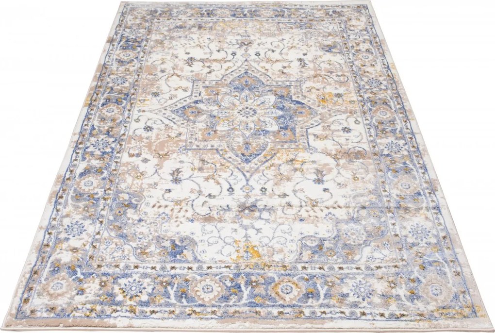 TA Koberec G534M BIELA/TMAVOMODRÁ ASTHANE