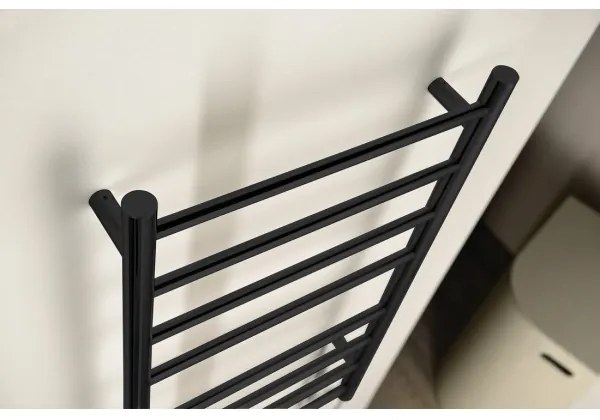 Sapho - Elektrický sušák na uteráky REDONDO 75W/230V 50x90 cm matná čierna