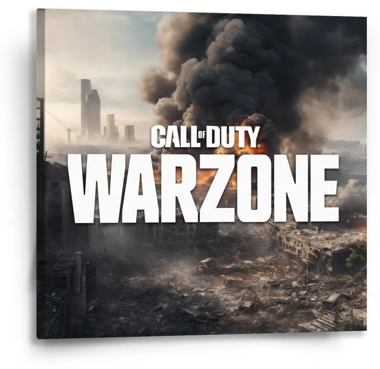 Sablio Obraz Call of Duty Warzone - Mesto - 50x50 cm