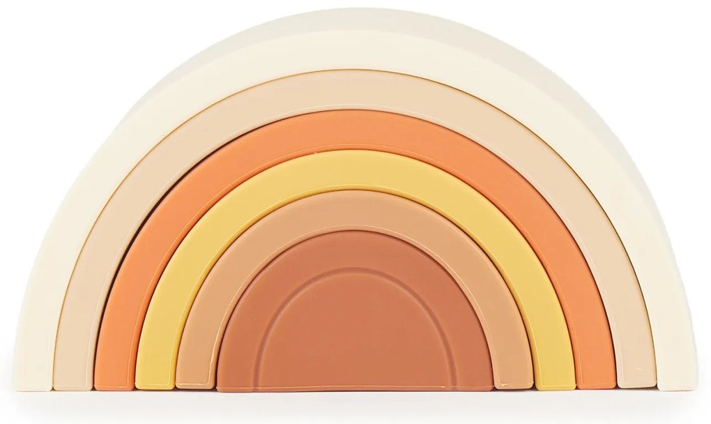 Bieco - Skladacia silikónová dúha - Chocolate Bliss