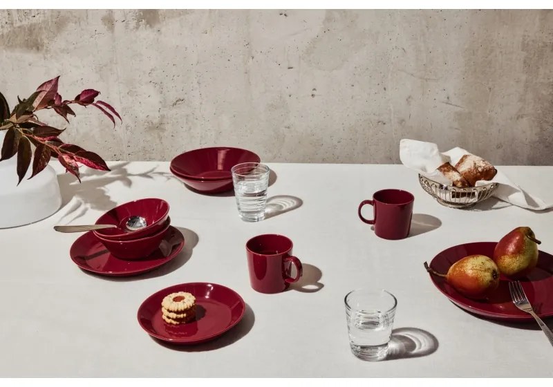 Hrnček Teema 0,3l, červený cherry