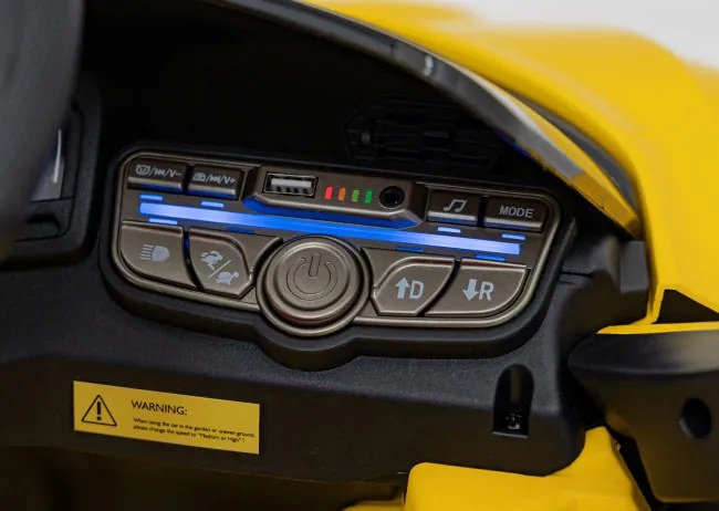 Elektrické autíčko Lamborghini Revuelto žlté