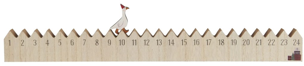 Ib Laursen Adventný kalendár Walking Goose 50 cm