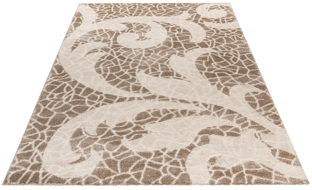 Obsession, Kusový koberec My Frisco 280 Taupe, 240x330, hnedá, obývacia izba