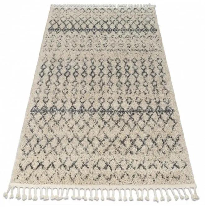 Kusový koberec Shaggy Agar krémový 160x220cm