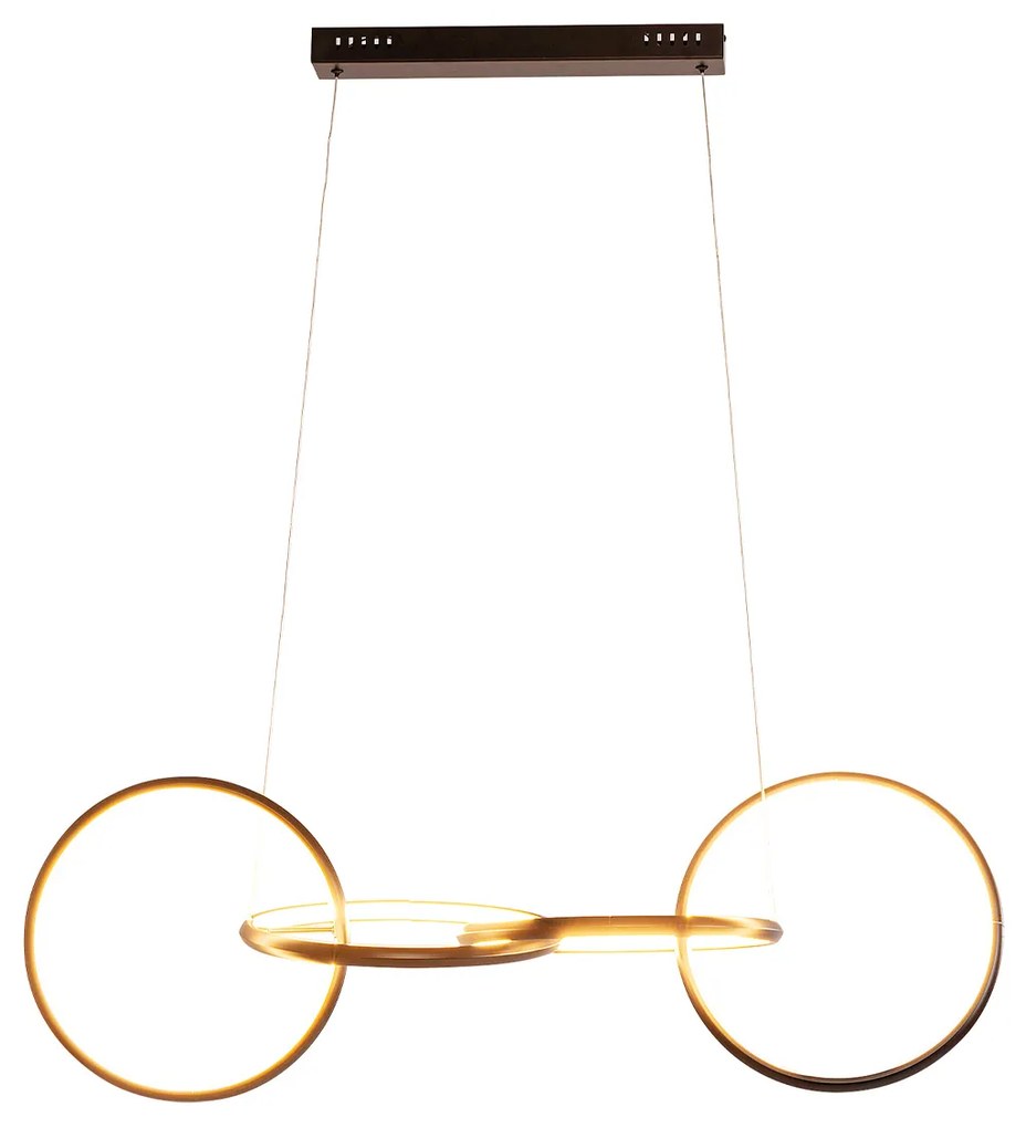 Galaxy LED visiaca lampa čierna