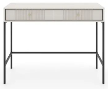 Konzolový stolík LUE béžová/čierna