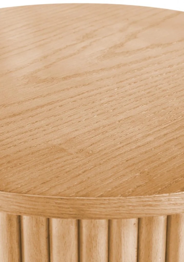Odkládací stolek WOODY 40 cm hnědý
