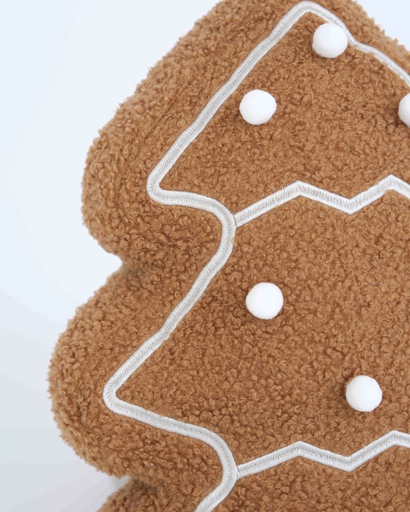 Vianočný vankúš - Perníček stromček