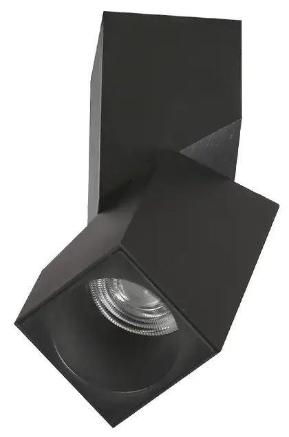 LED bodové svetlo Santos čierne