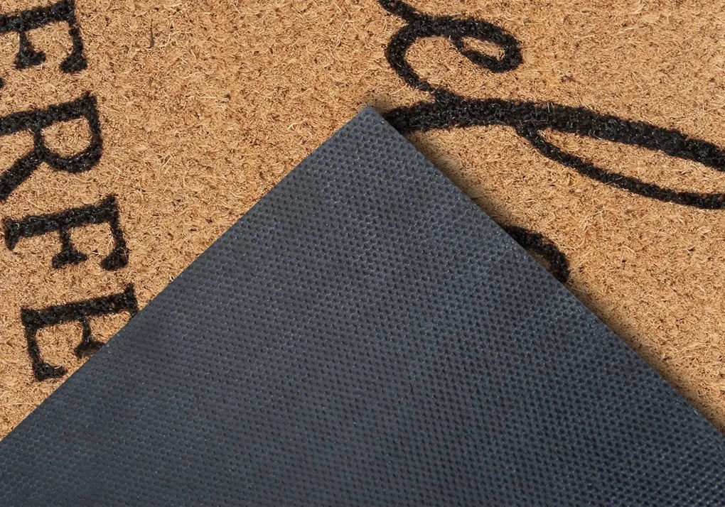 Rohožka Welcome to our perfect chaos 105702 – na von aj na doma, 45x70, hnedá, chodba / predsieň, Hanse Home