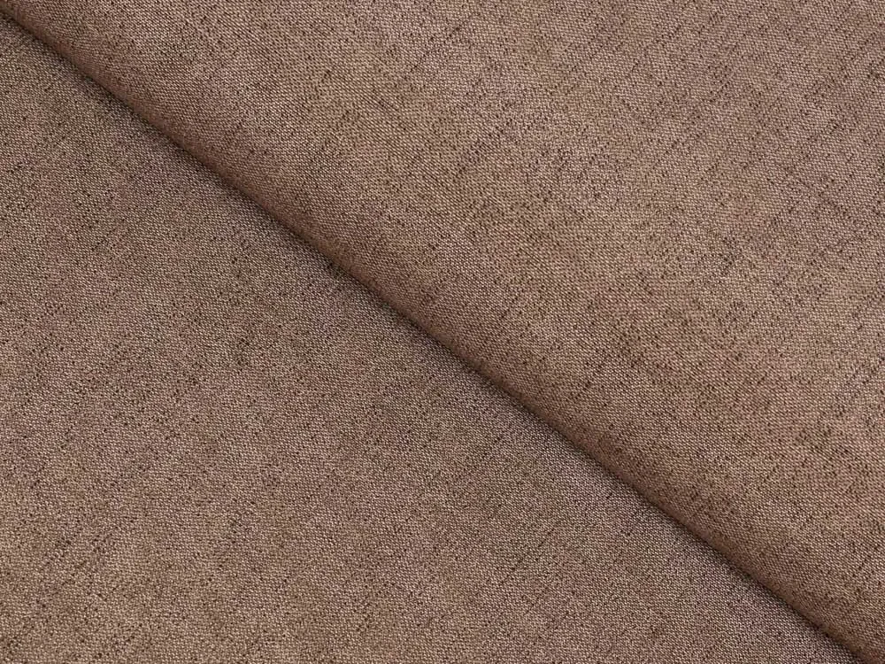 Biante Dekoračný záves Porto PRT-016 Hnedá režná - šírka 130 cm 130x230 cm