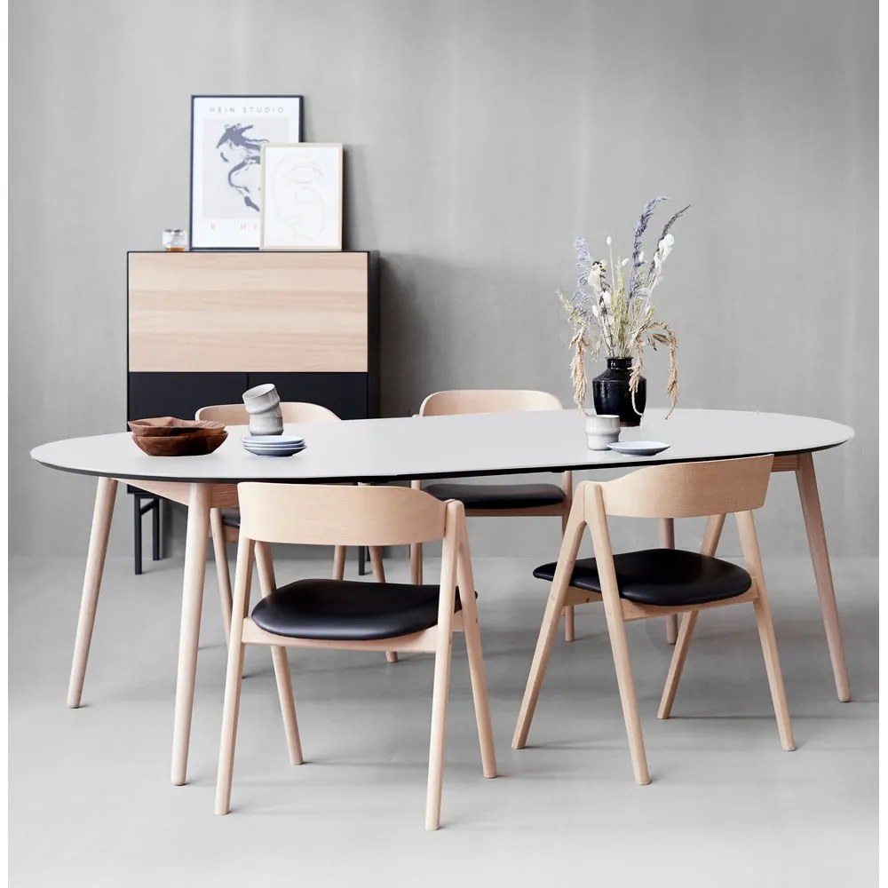 Kožená jedálenská stolička Mette – Hammel Furniture