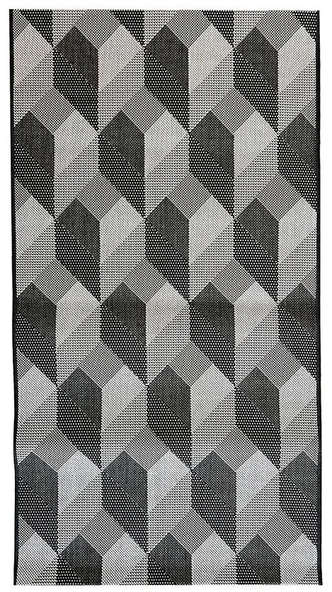 Koberec Patio 1,2/1,7 31785 690 čierna