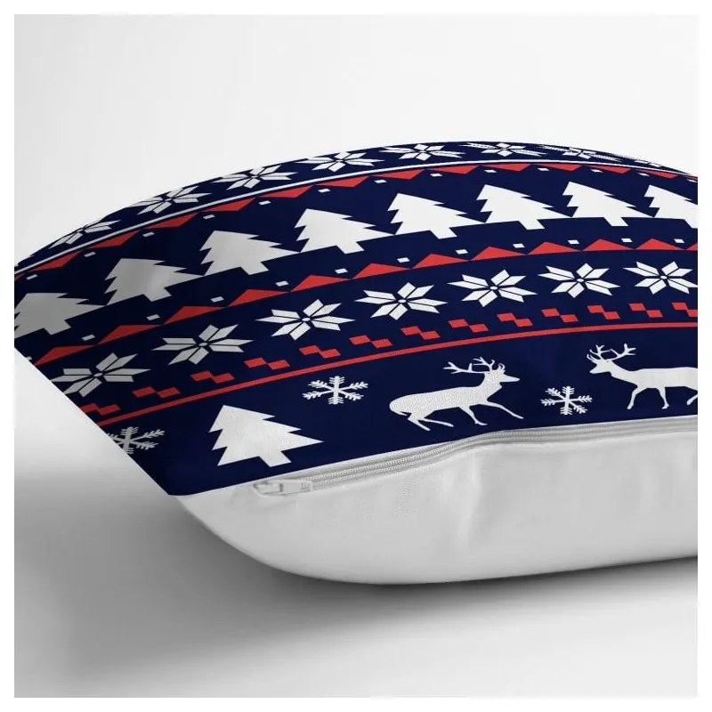 Textilná obliečka na vankúš s vianočným motívom 43x43 cm - Mila Home